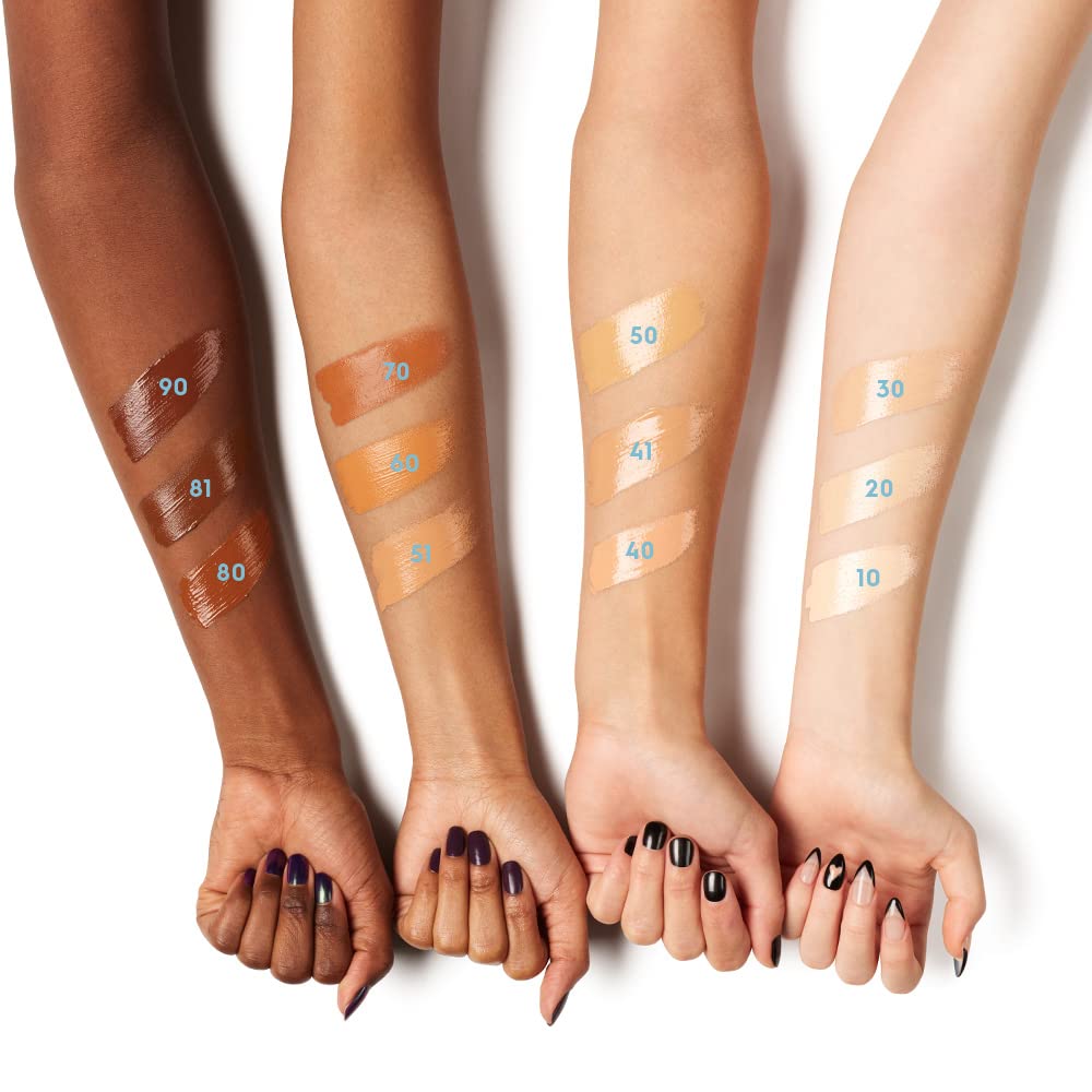 Urban Decay Hydromaniac primer-mix shot illustrating extra sheer glow and blendability.