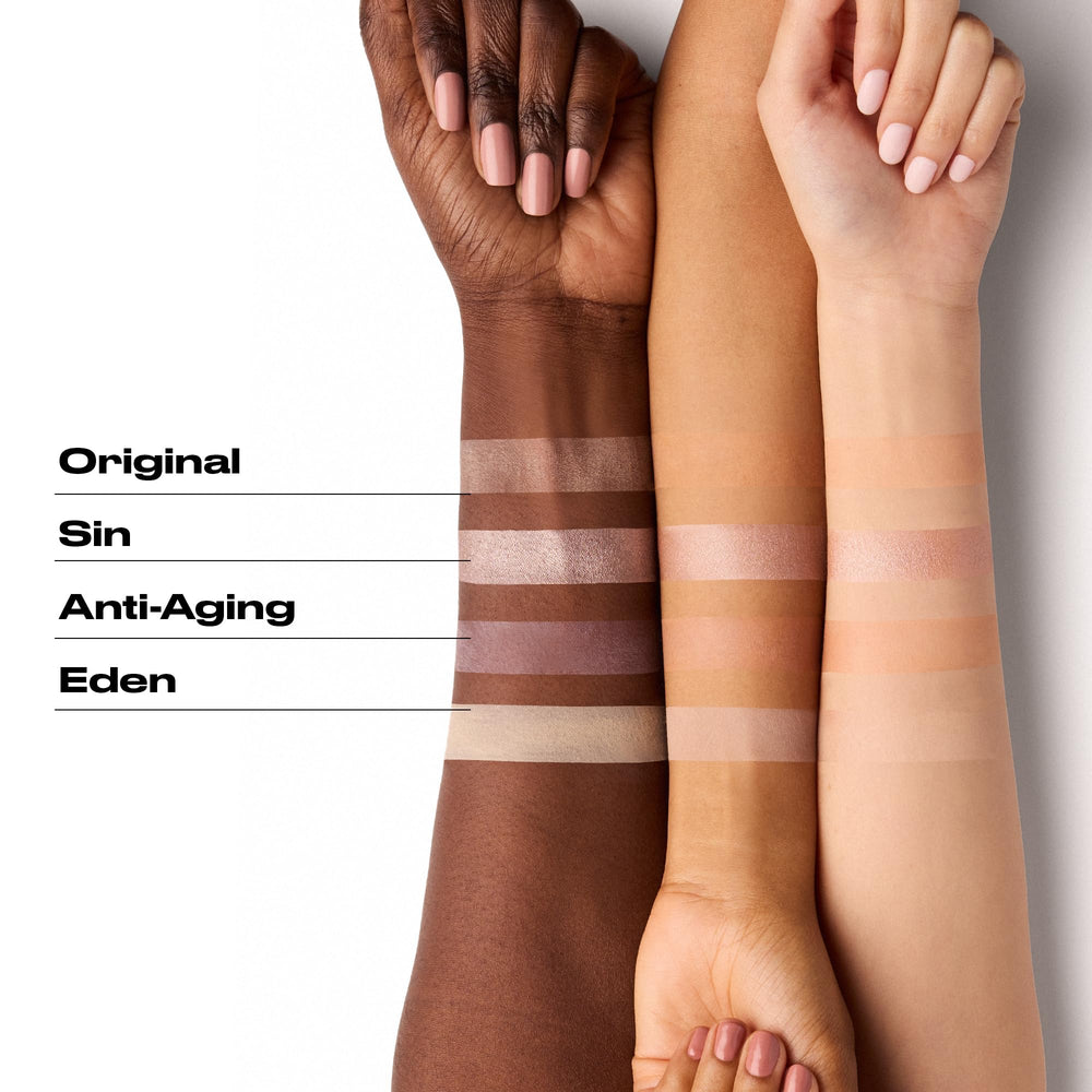 Urban Decay Matte Eyeshadow Primer Potion Eden suitable for all skin tones.