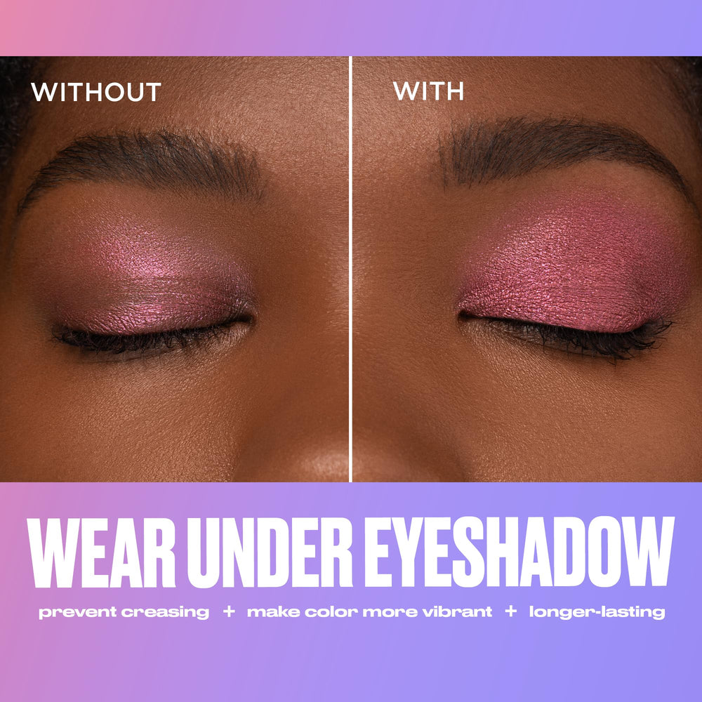Urban Decay Matte Eyeshadow Primer Potion Eden being applied for perfect base.