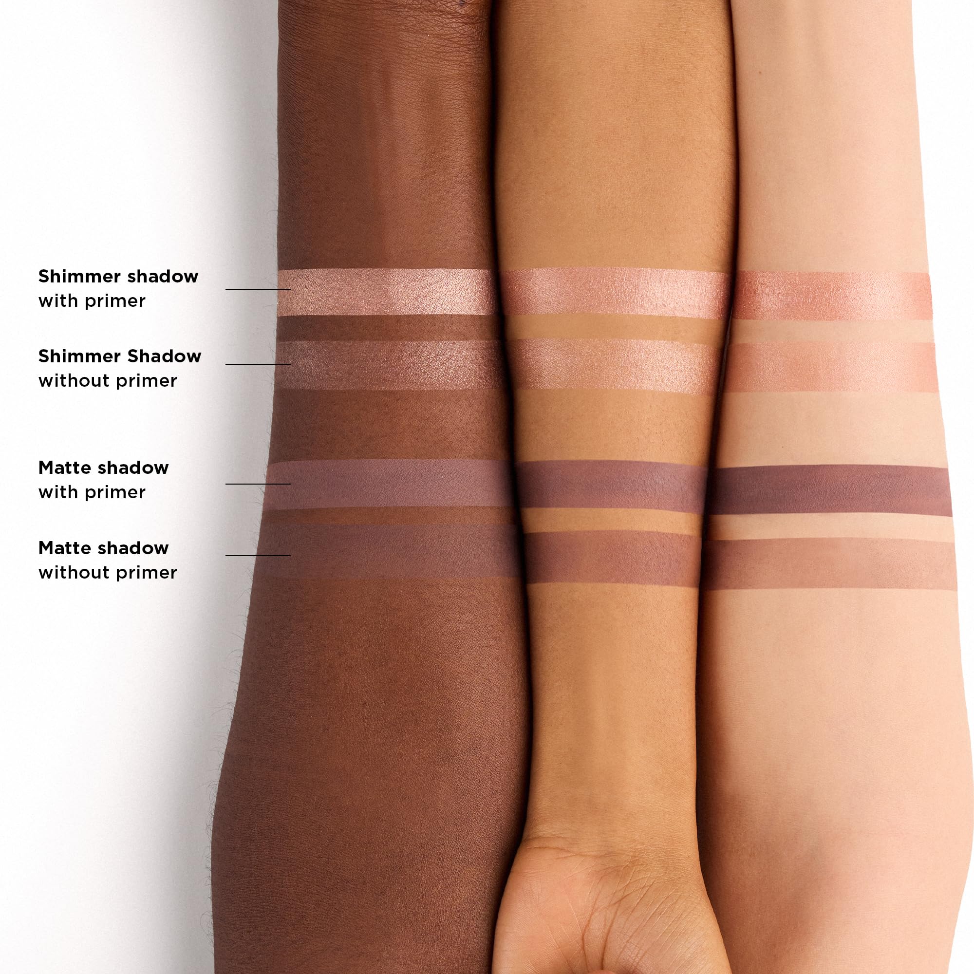 Urban Decay Matte Eyeshadow Primer Potion Eden in use for vibrant eyeshadow.
