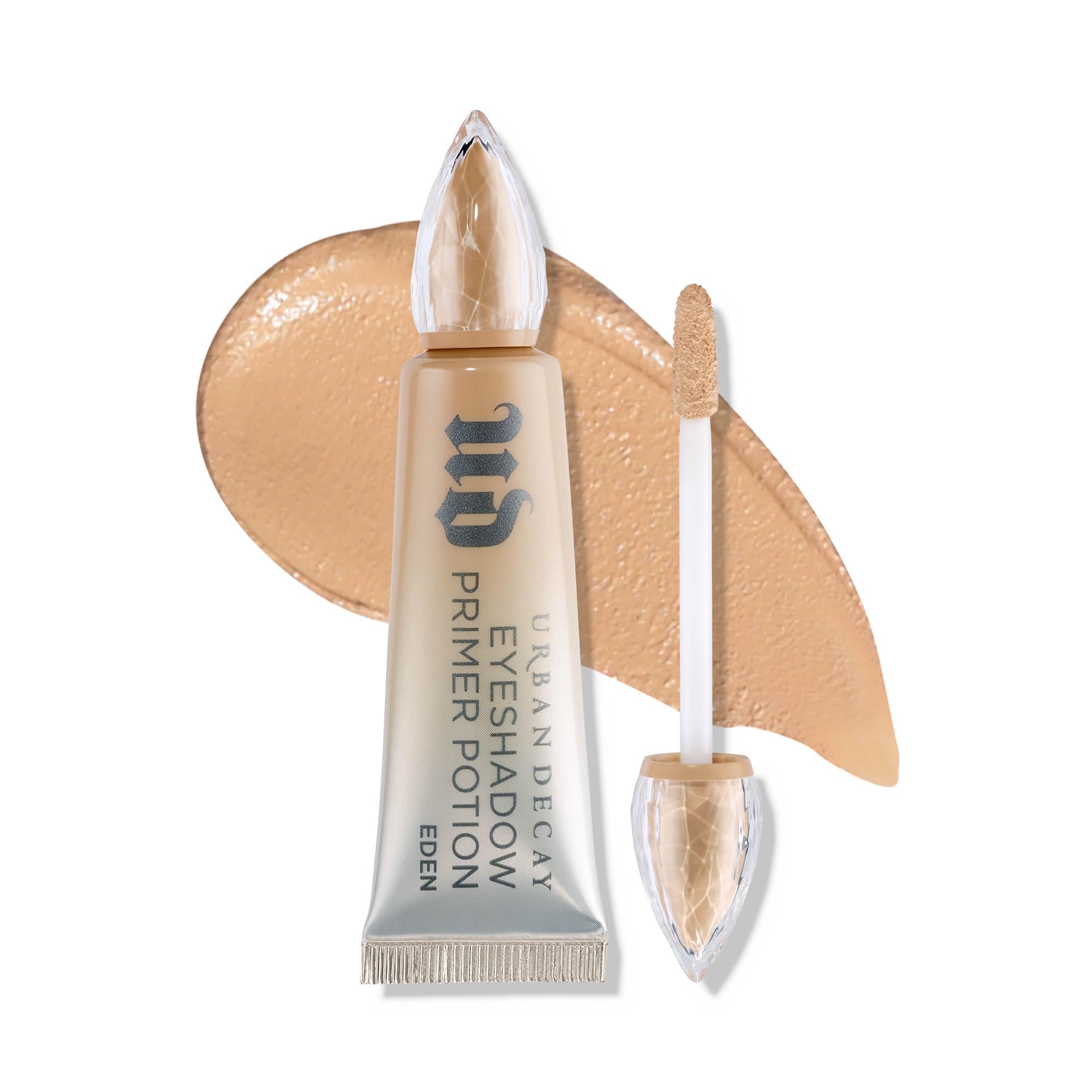 Urban Decay Matte Eyeshadow Primer Potion Eden product view highlighting its texture.