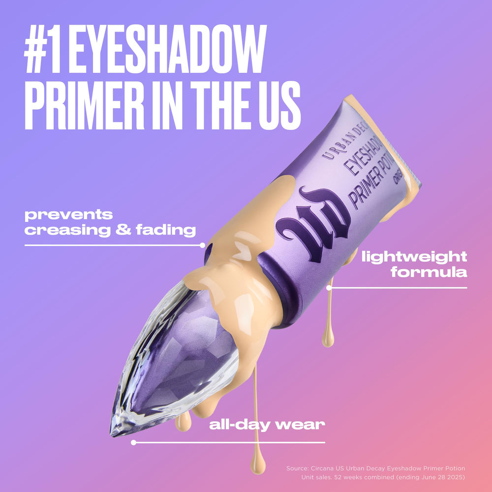 Urban Decay Matte Eyeshadow Primer Potion Eden showing its smooth texture.