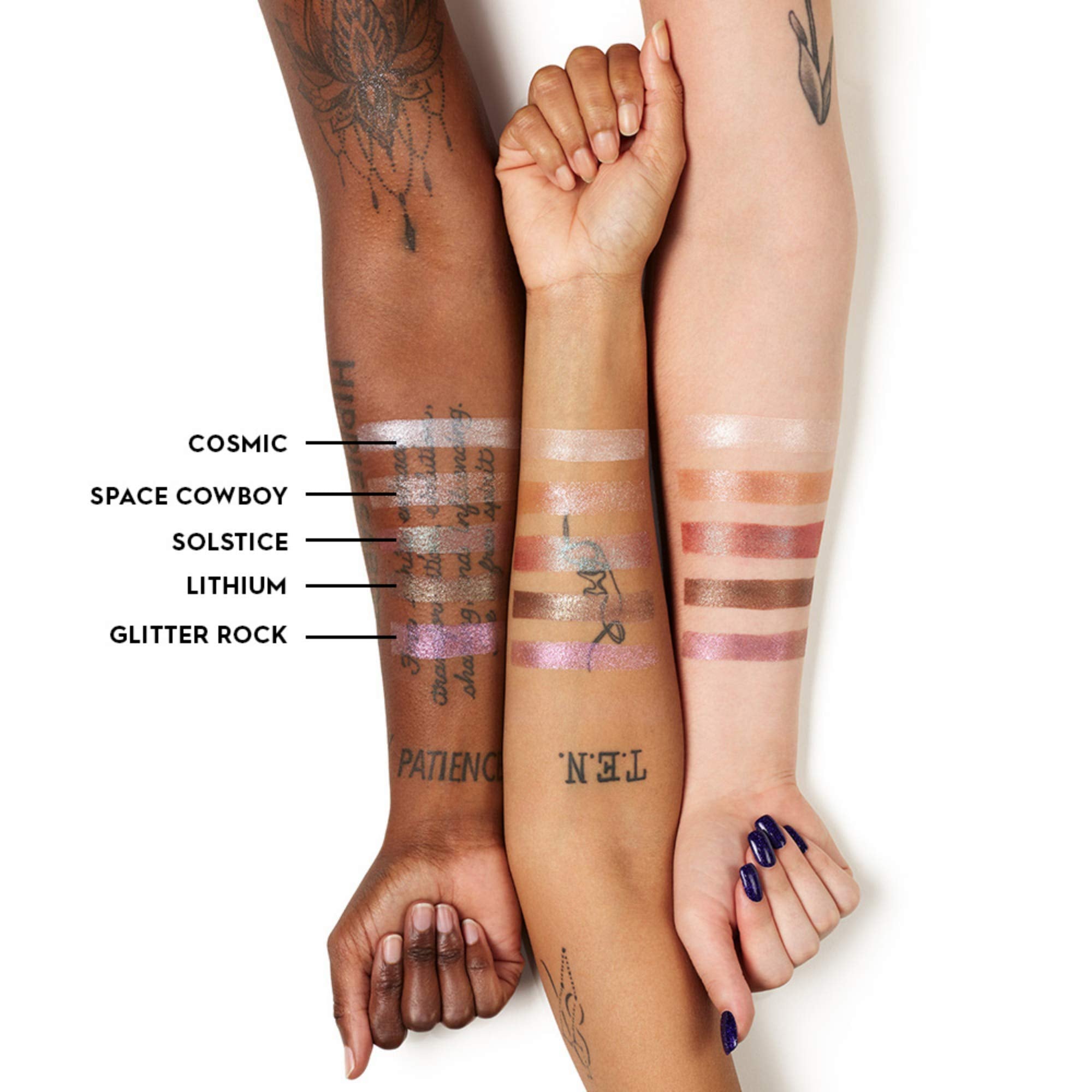 Urban Decay Moondust on-eye glow for soft-to-bold glam.