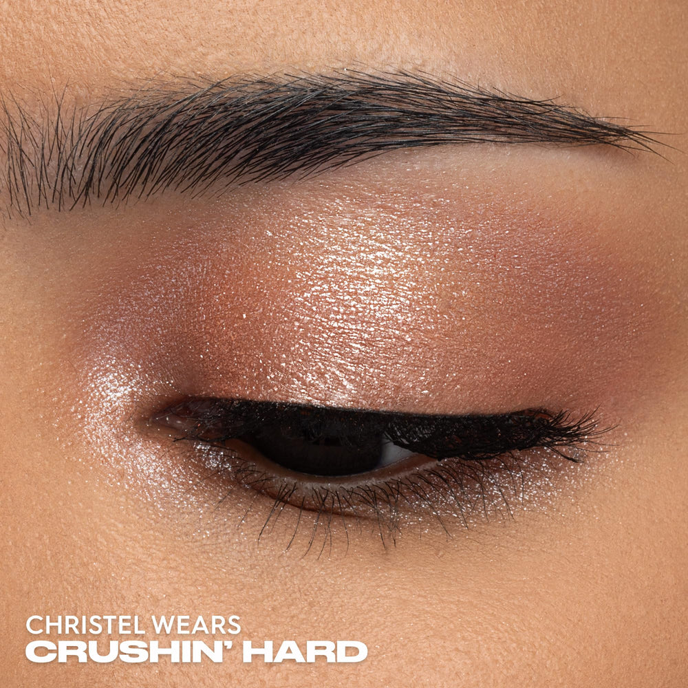 Urban Decay Moondust Space Cowboy shimmer delivers champagne-gold sparkle for luminous bridal looks.
