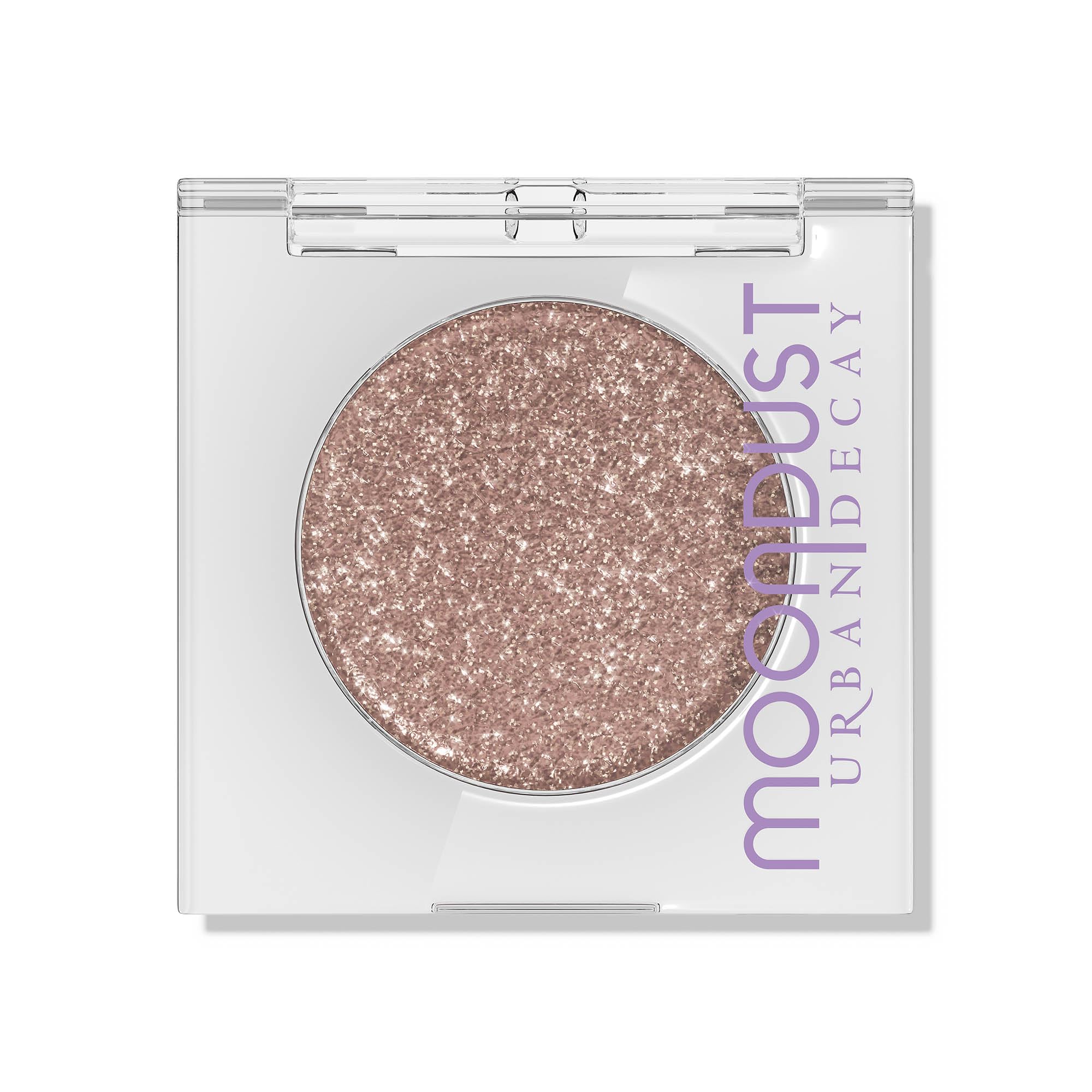 Urban Decay Moondust Space Cowboy swatch reveals champagne gold sparkle for light-catching glow