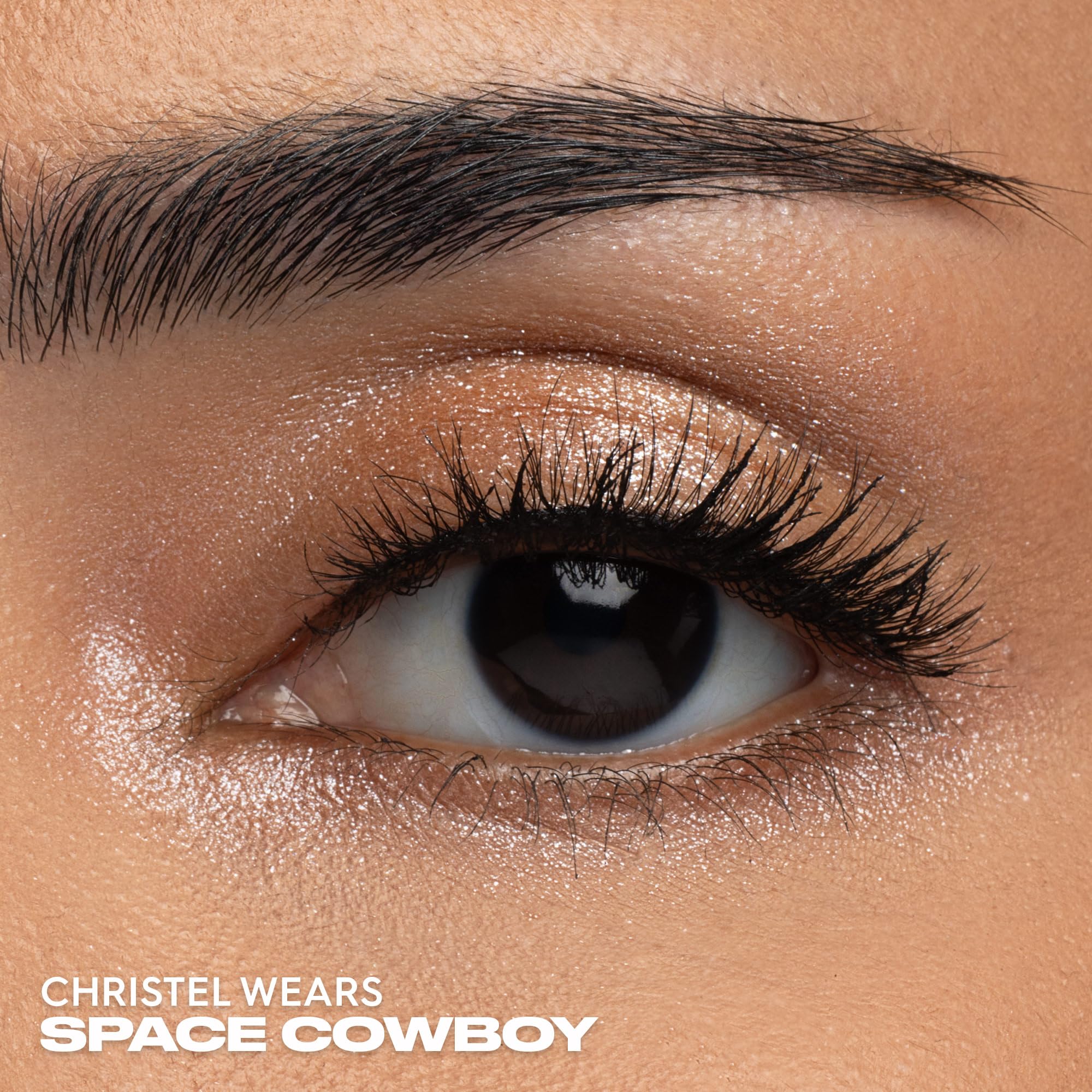 Urban Decay Moondust Space Cowboy wet-look finish on lids adds luminous drama