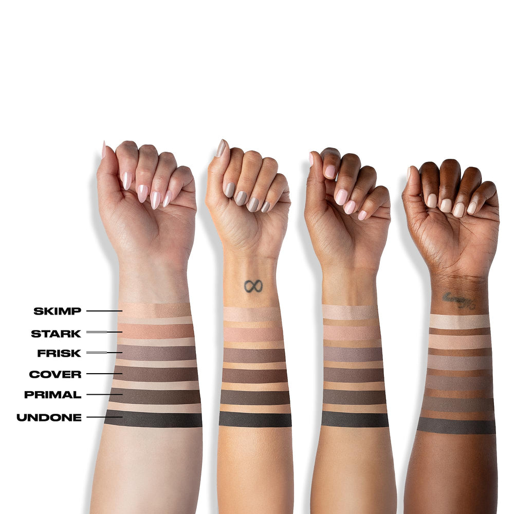 URBAN DECAY Naked 2 Basics mini palette-taupe-nudes emphasizing cool-toned neutrals for fresh daytime looks.