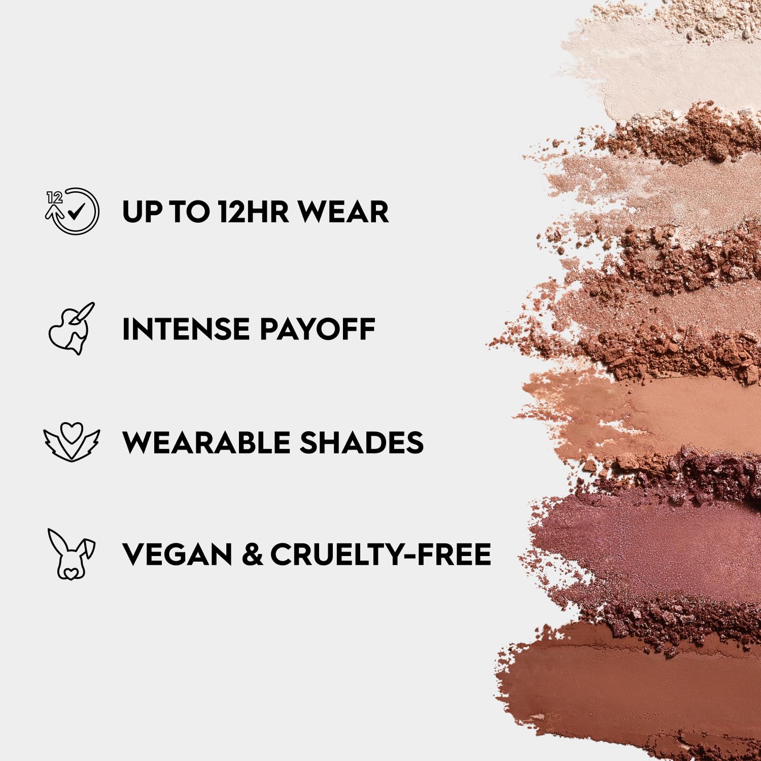 Urban Decay Naked Mini Sin swatches showcase olive-toned neutrals for versatile day-to-night looks.