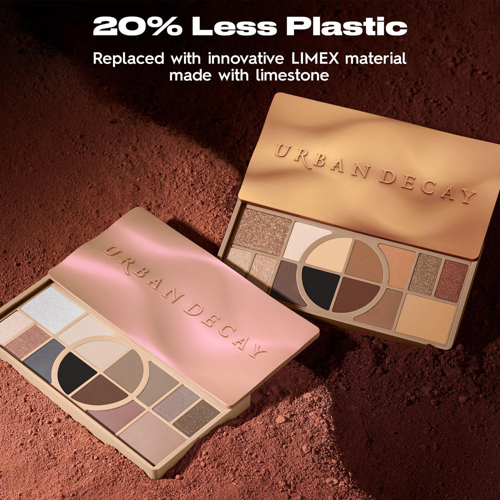 Urban Decay Naked Shaped eye look demonstrates crease definition and long wear