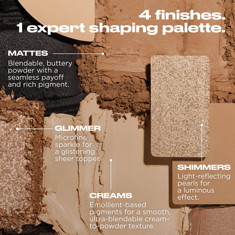 Urban Decay Naked Shaped palette closed highlights travel-friendly compact design