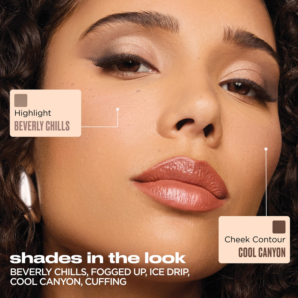 Urban Decay Naked Shaped Palette dual-use for eye shaping and cheek contour.