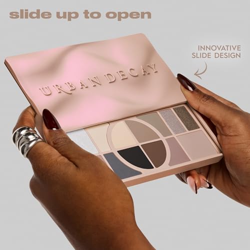 Urban Decay Naked Shaped Palette finish-friendly look lock with setting spray.