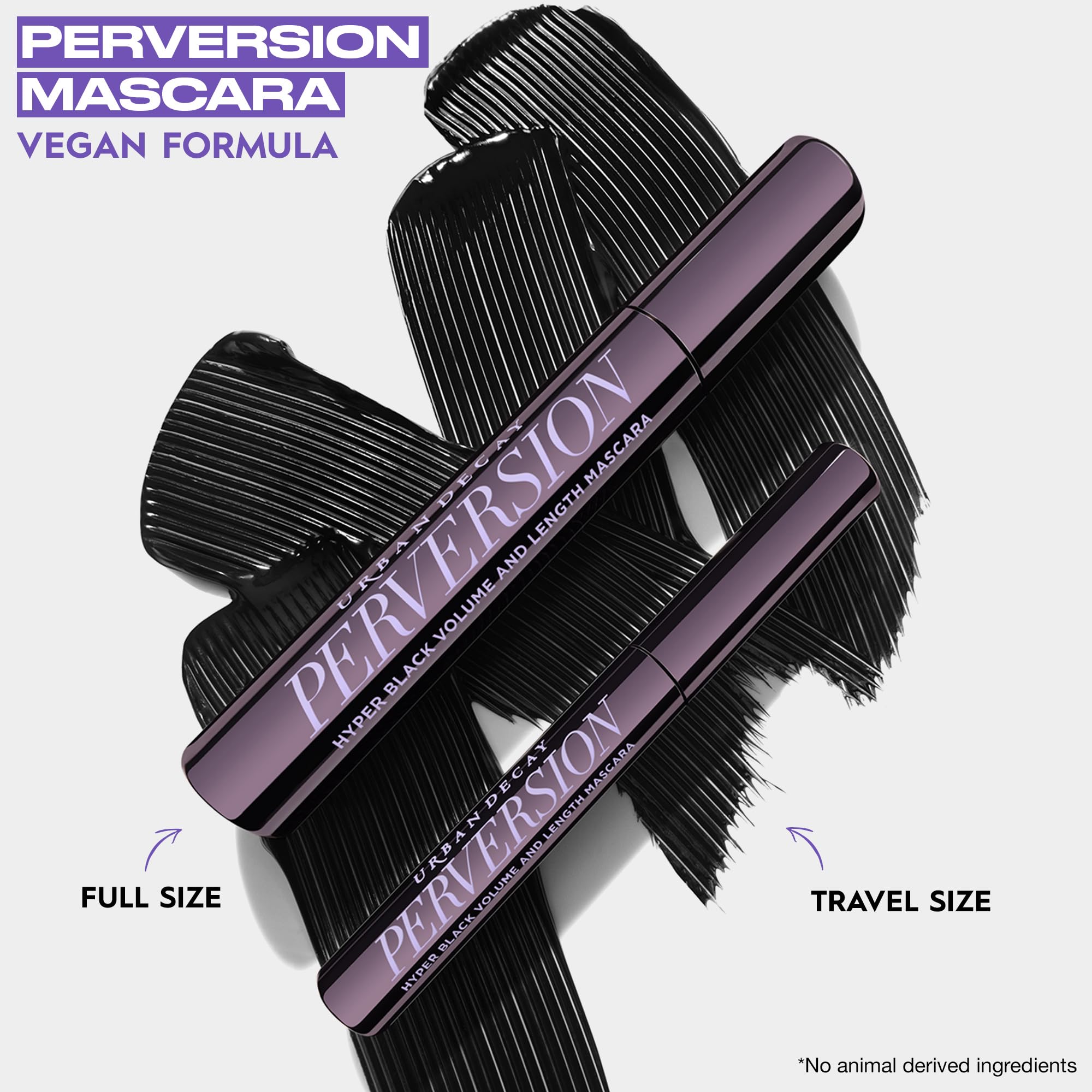 Urban Decay Perversion smudge resistance—long-lasting wear against smudges and flakes.