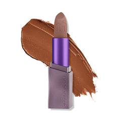 Urban Decay Vice Hydrating Lipstick 1993 outer packaging highlights vegan formula and long-lasting color.