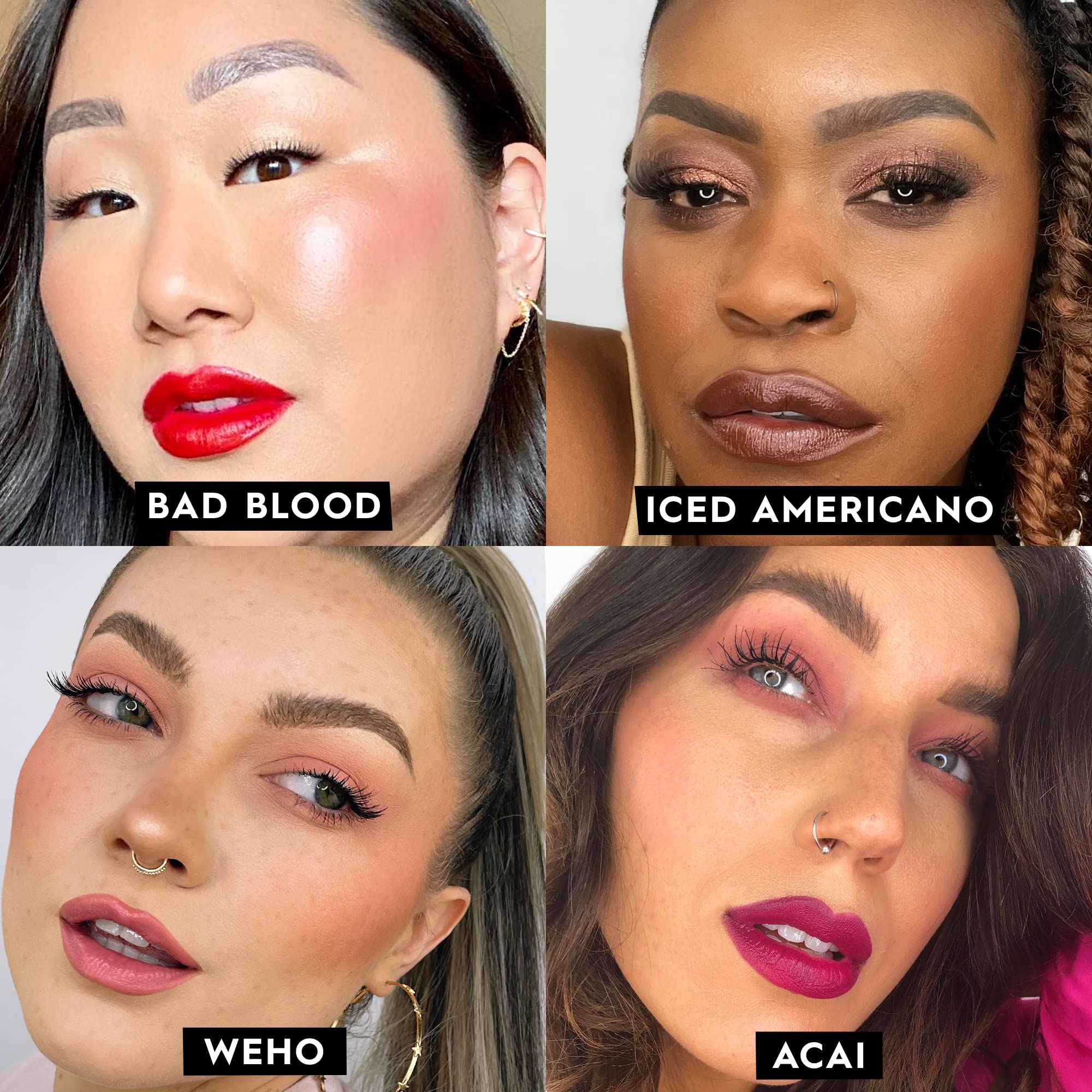 Urban Decay Vice Hydrating Lipstick Hollyweird cream finish offers smooth color