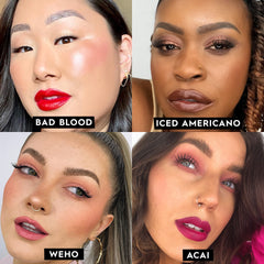 Urban Decay Vice Hydrating Lipstick Local bullet close-up highlighting nourishing ingredients.