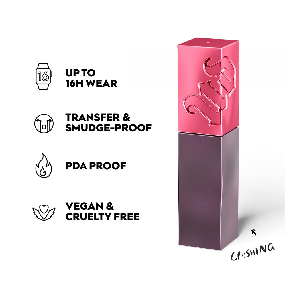Crushin application close-up highlighting smooth one-swipe color