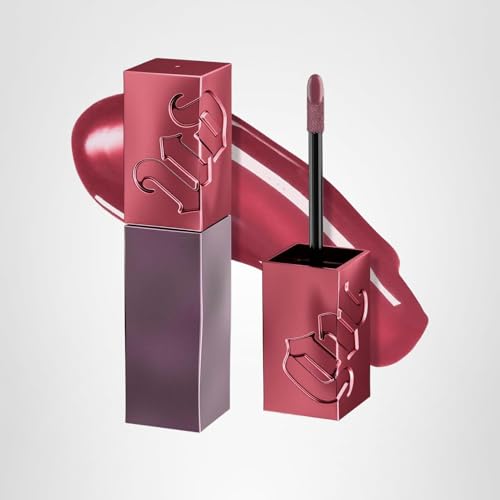 Urban Decay Vice Lip Bond gloss close-up reveals high-shine finish and smooth texture.