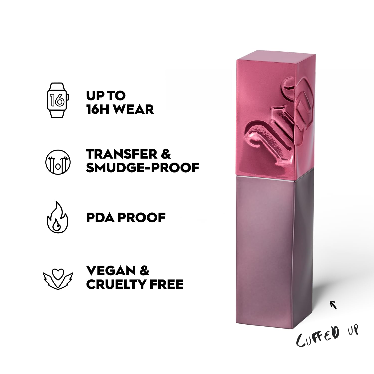 Urban Decay Vice Lip Bond instant shine highlights 16-hour wear without tackiness.