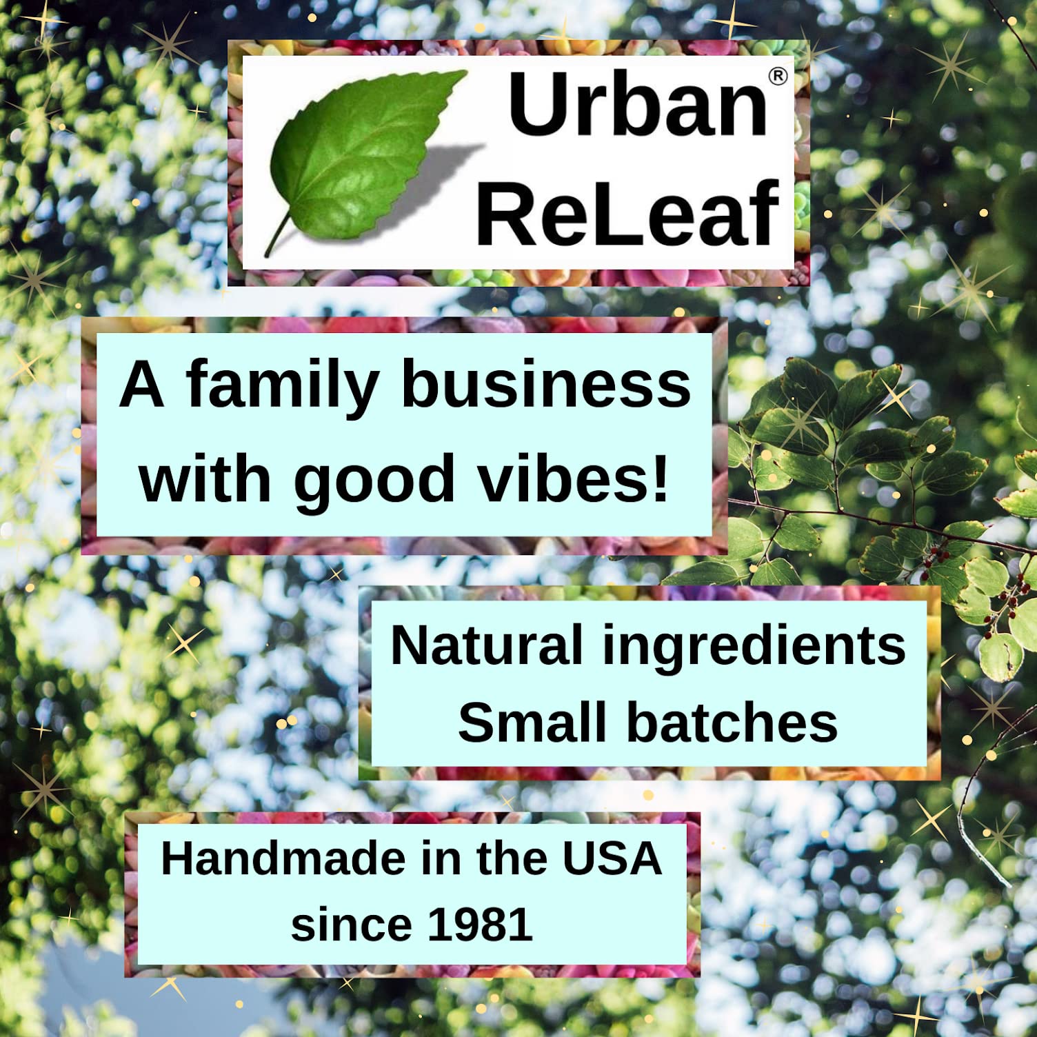 Urban ReLeaf 15ml bottle showcases compact, travel-friendly size.