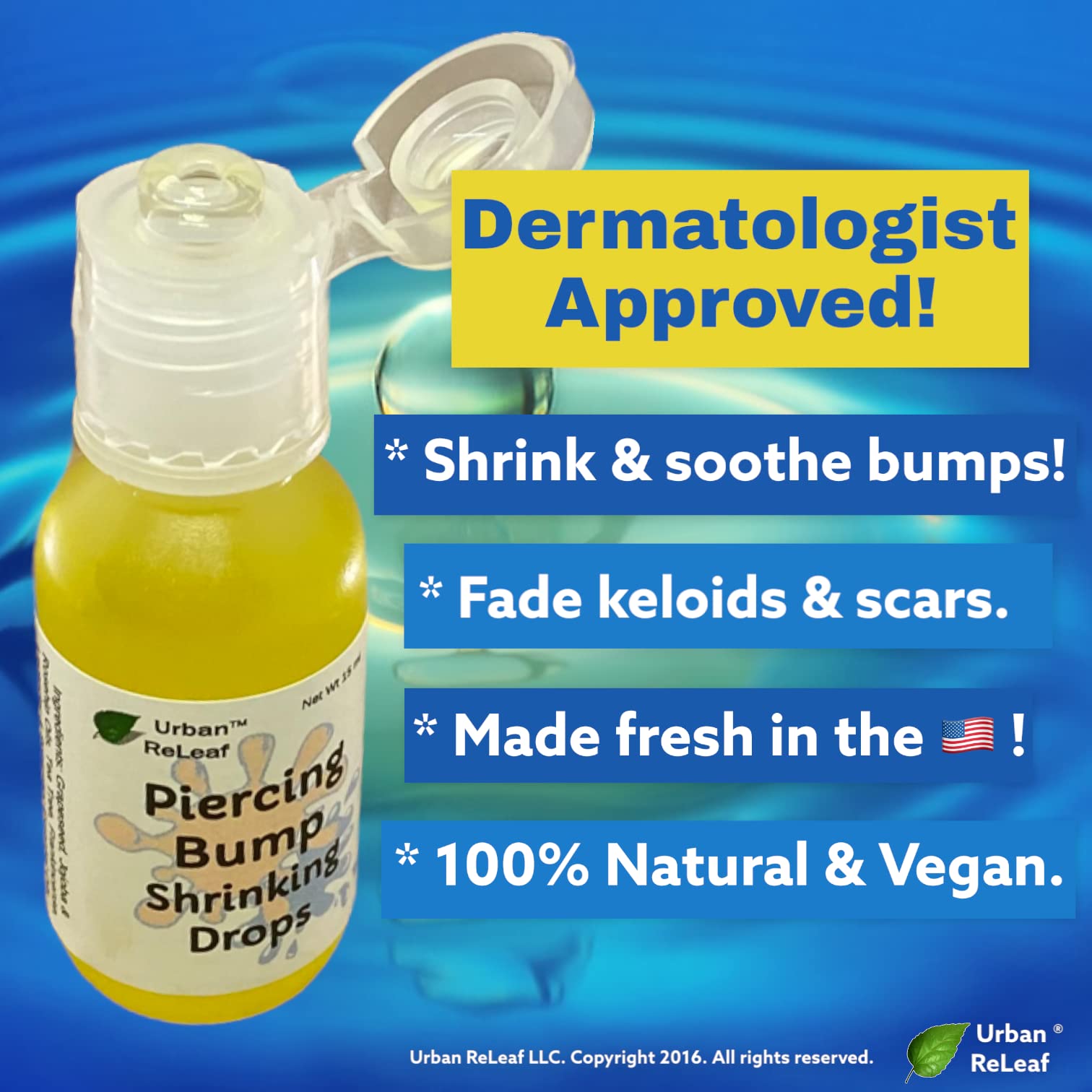 Urban ReLeaf ingredients include grapeseed, jojoba, and rosehip oils for nourished skin.