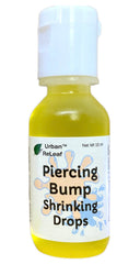 Urban ReLeaf Piercing Bump Drops bottle for gentle aftercare and scar support.