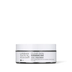 Urban Skin Rx Clear Skin bar packaging on display signaling daily convenience for oily skin