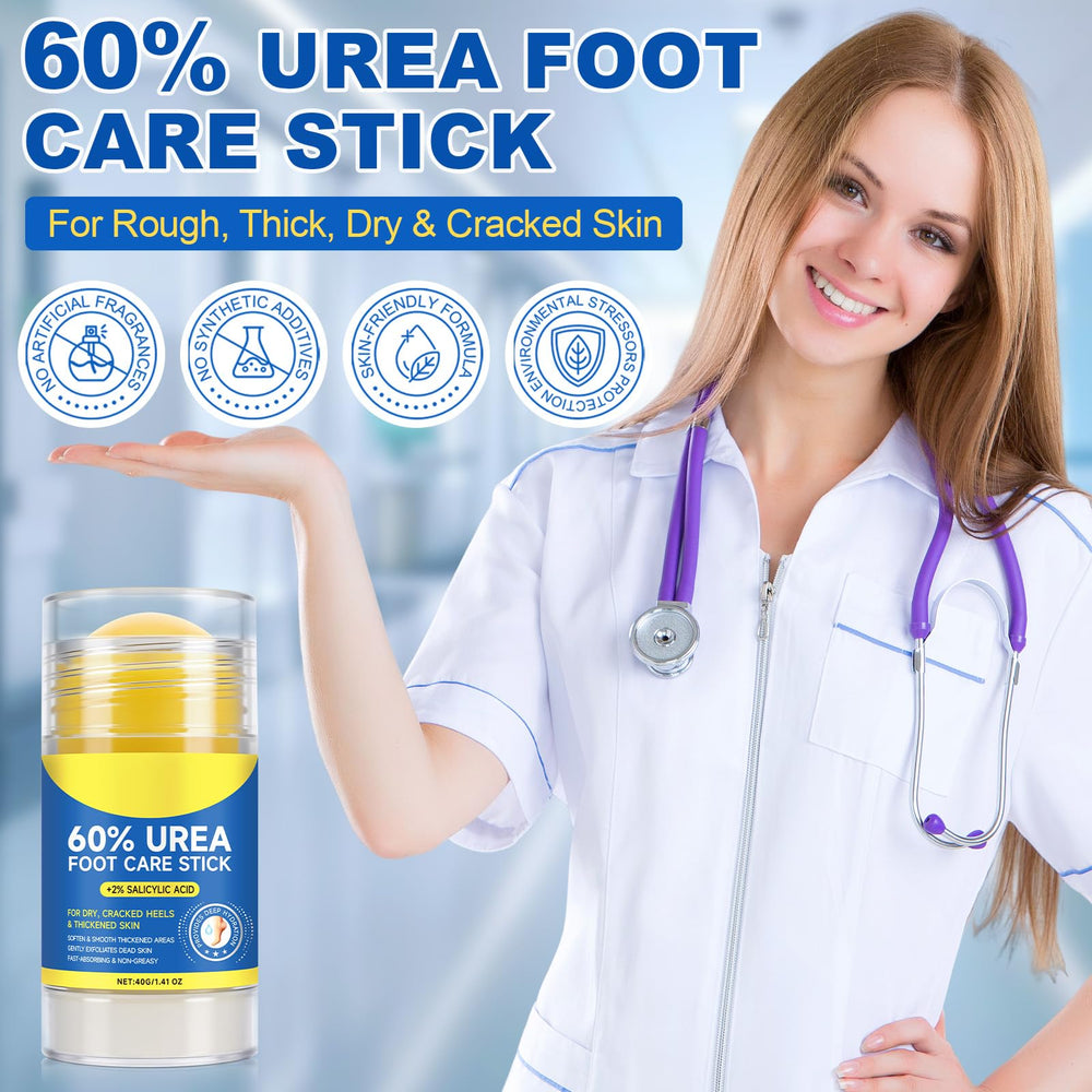 Urea Cream Stick after-exercise care for dry, cracked feet