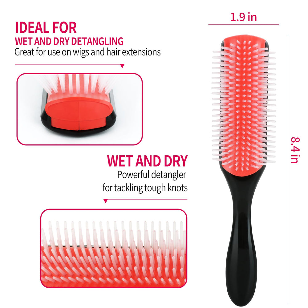UREELIN alligator clips securely hold sections during styling and detangling.