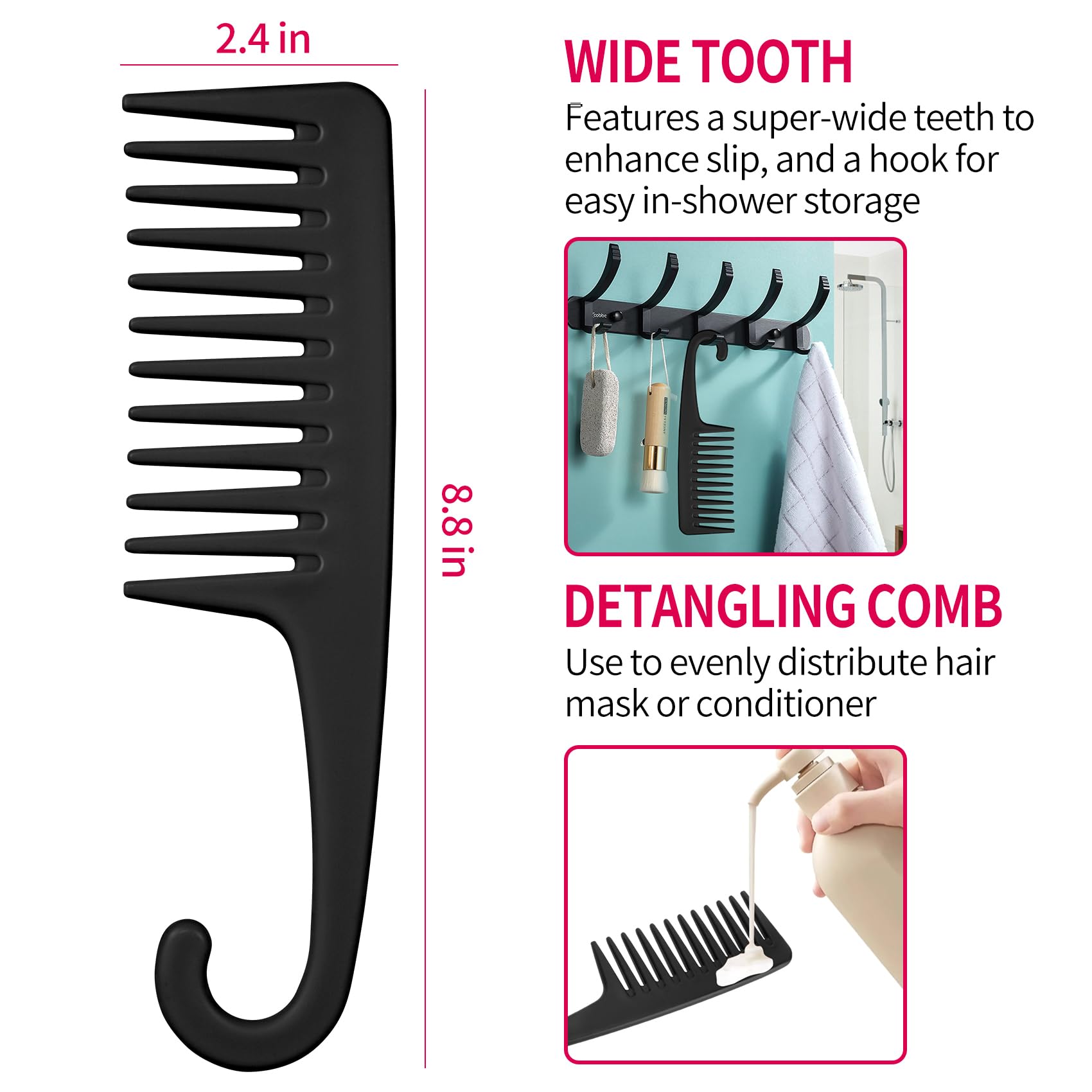 UREELIN heat-resistant nylon bristles withstand blow-drying for efficient styling.