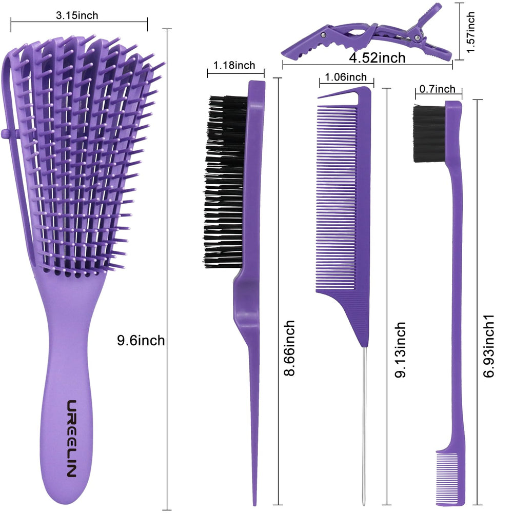UREELIN wig styling parting tool helps precise separation and secure wig placement.