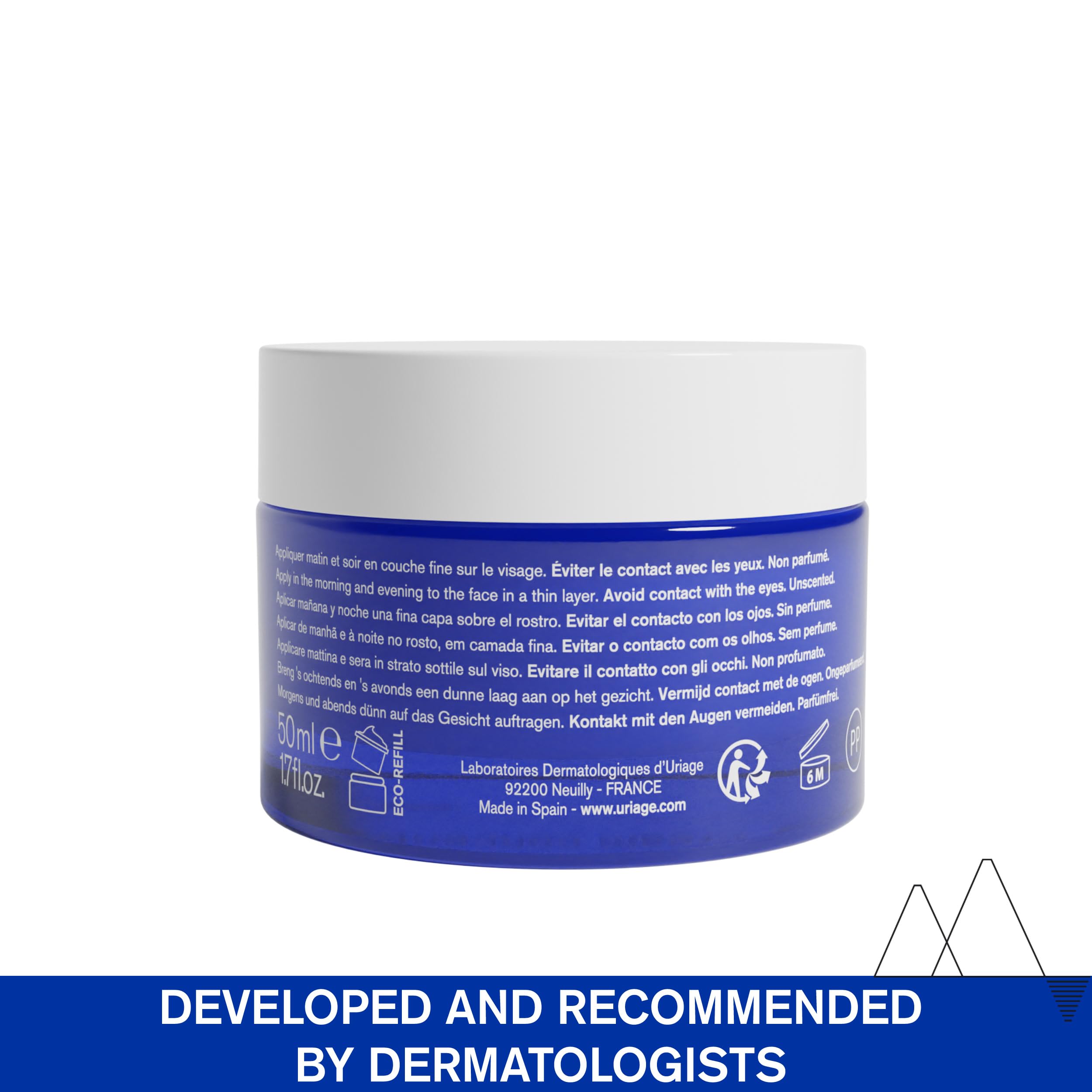 Uriage Cica-Daily application scene illustrating easy daily routine