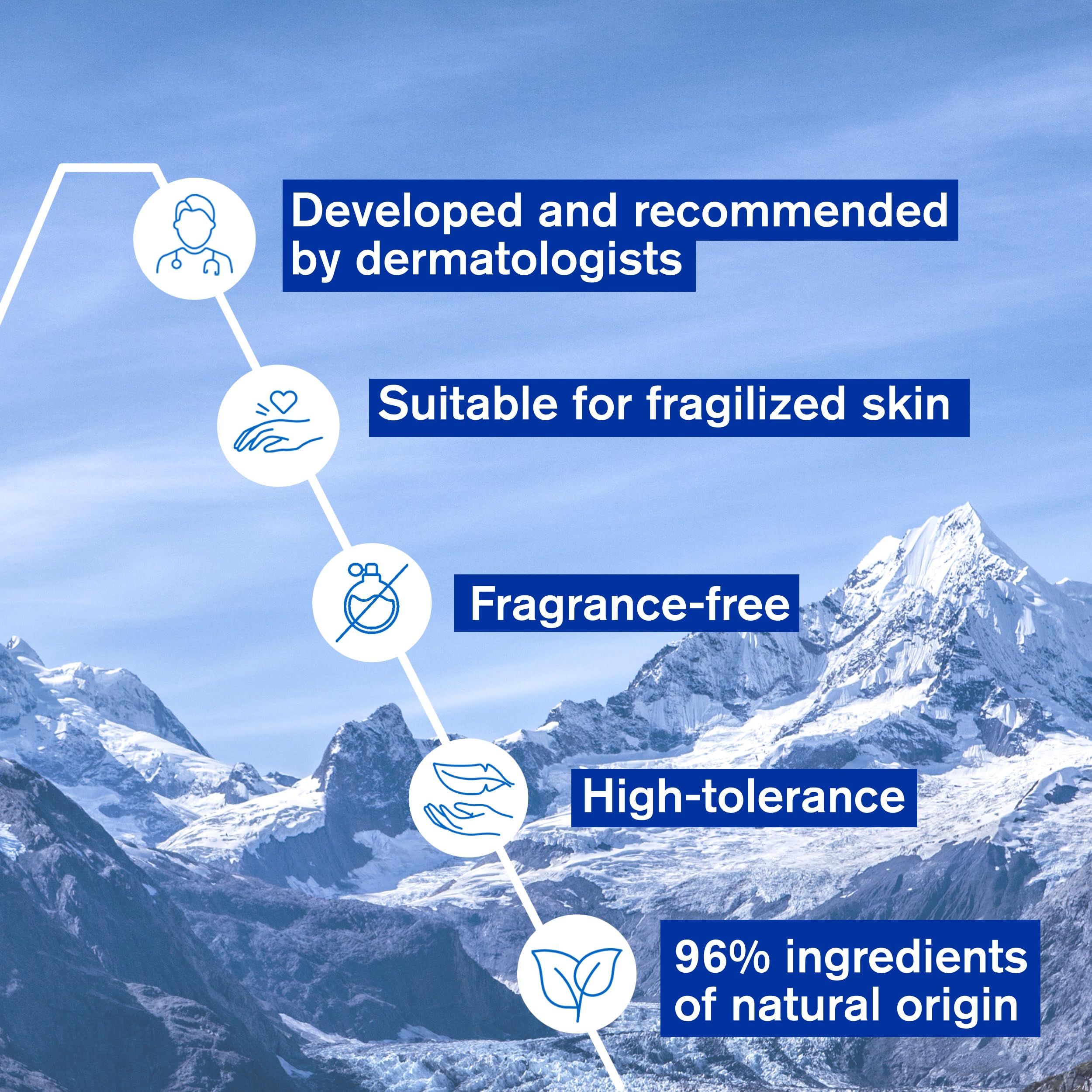 Uriage Cica-Daily fragrance-free packaging ideal for sensitive skin
