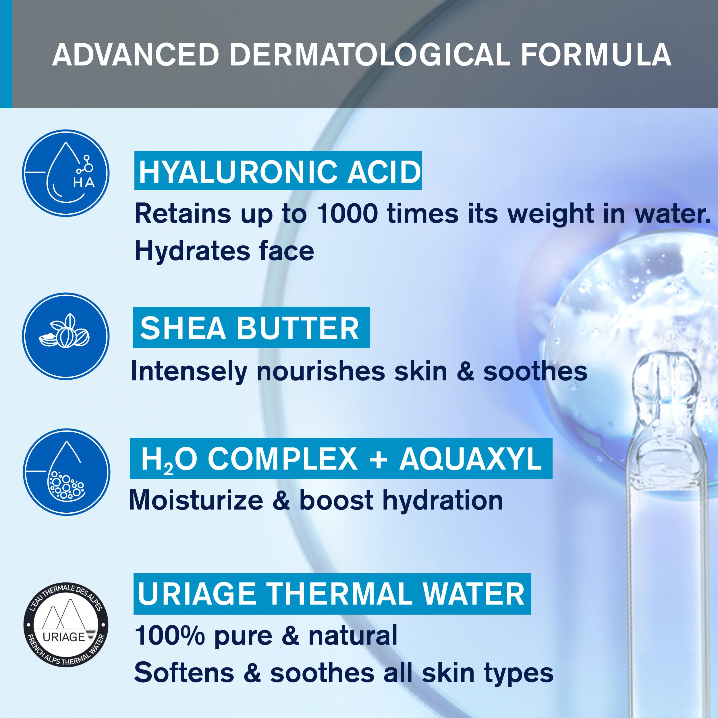 Daily moisturizer packaging image for Uriage Rich Water Cream