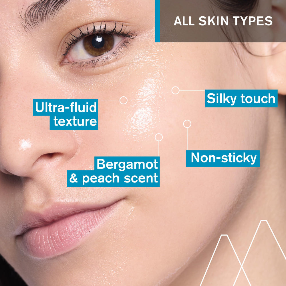 Label highlights hyaluronic acid and thermal water on Uriage packaging