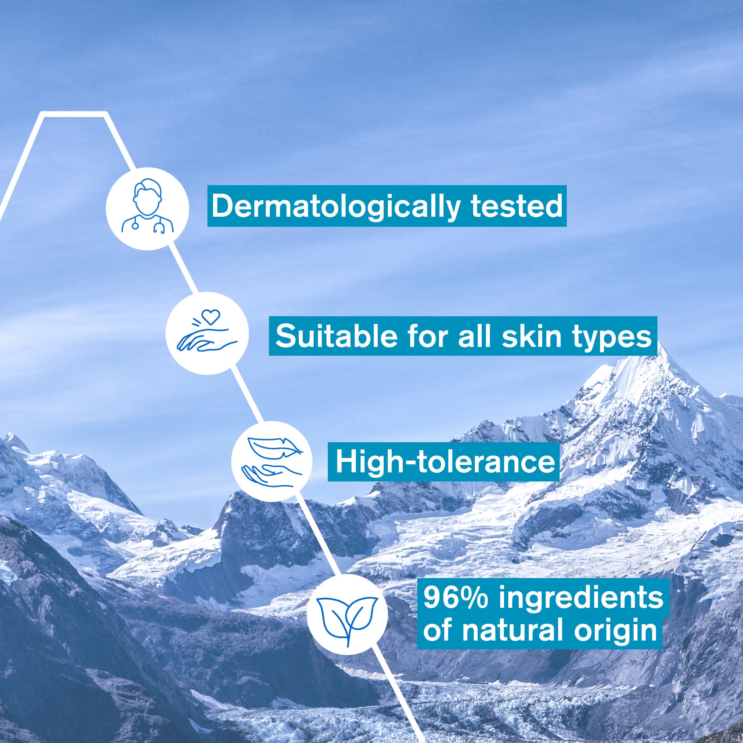 Skin with subtle glow after using Uriage Thermal Water Essence