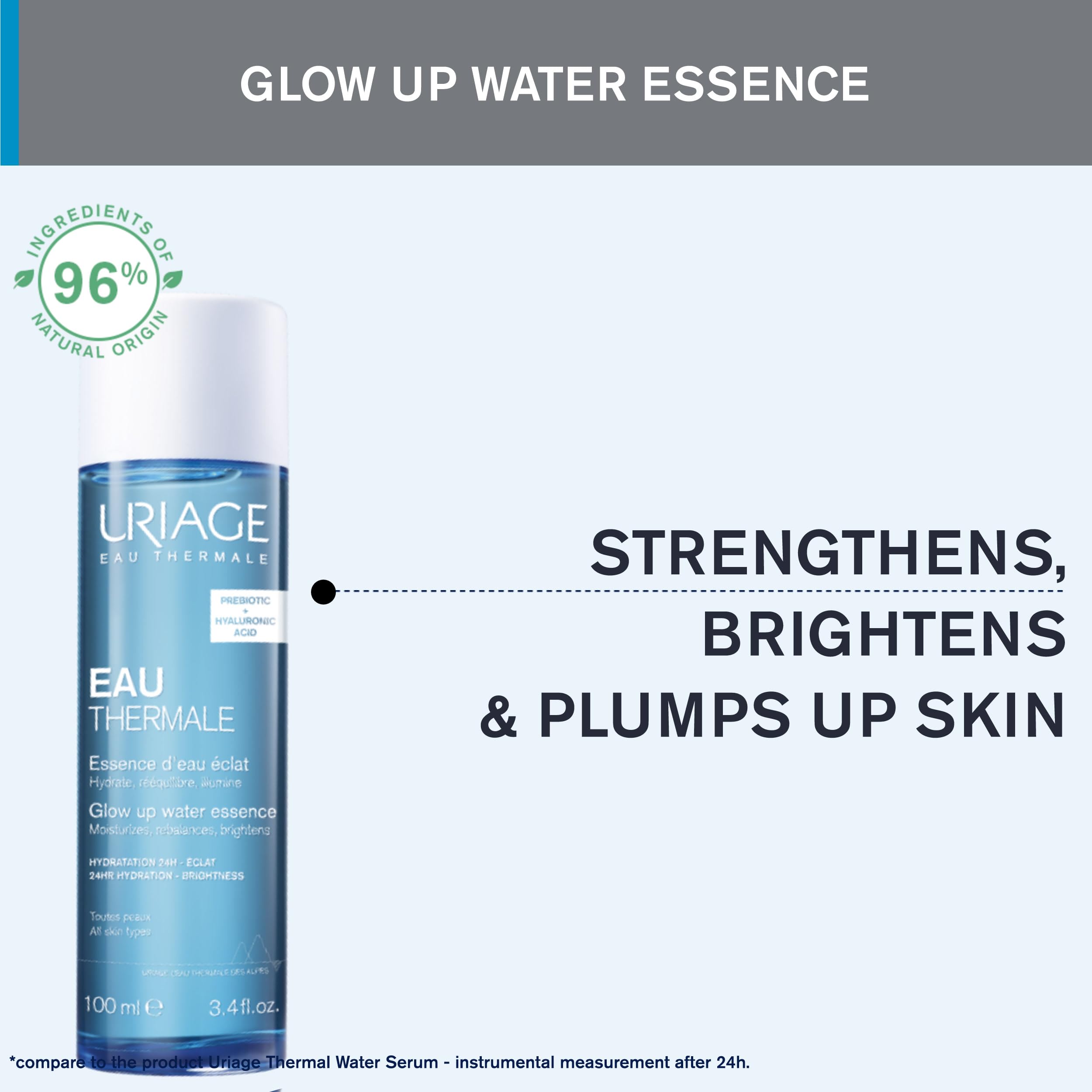 Texture close-up of the lightweight, fast-absorbing Uriage serum