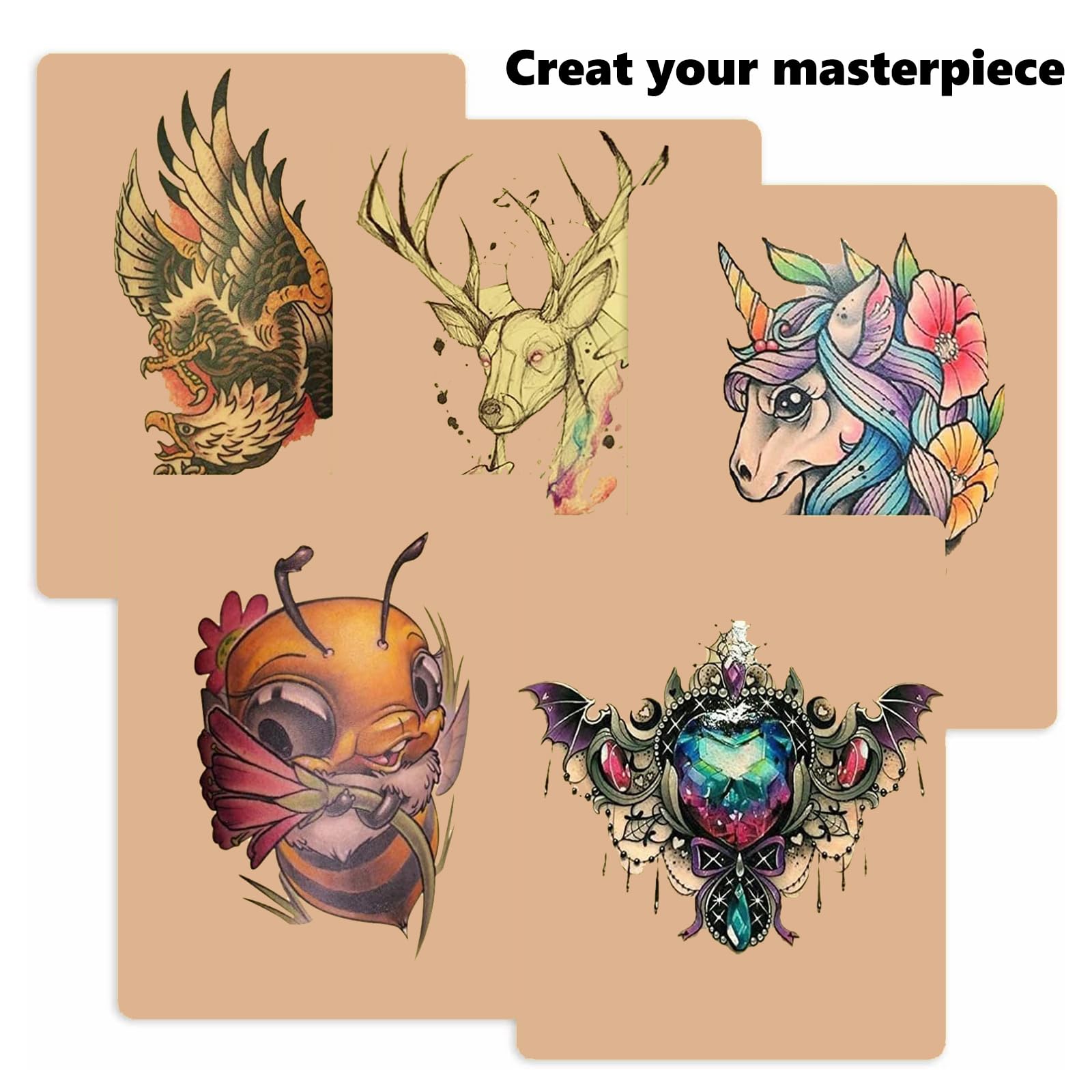 Urknall 3mm tattoo skin beginner-friendly practice setup.