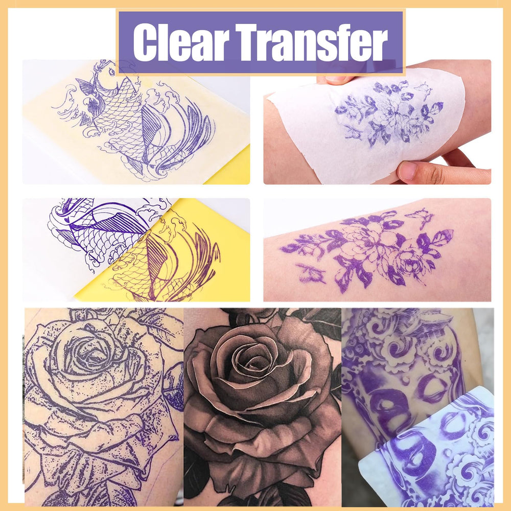 Urknall transfer papers 3-step precision facilitates quick, reliable design transfer.
