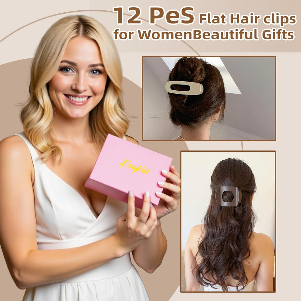 Urrykid flat hair clip ideal for yoga, driving, or chores