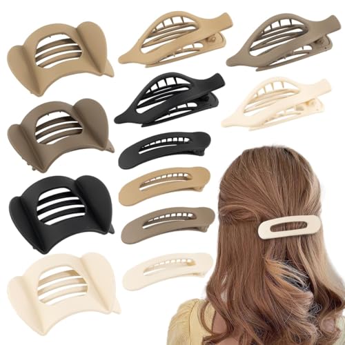 Urrykid flat hair clip large holds thick or long hair securely for all-day style