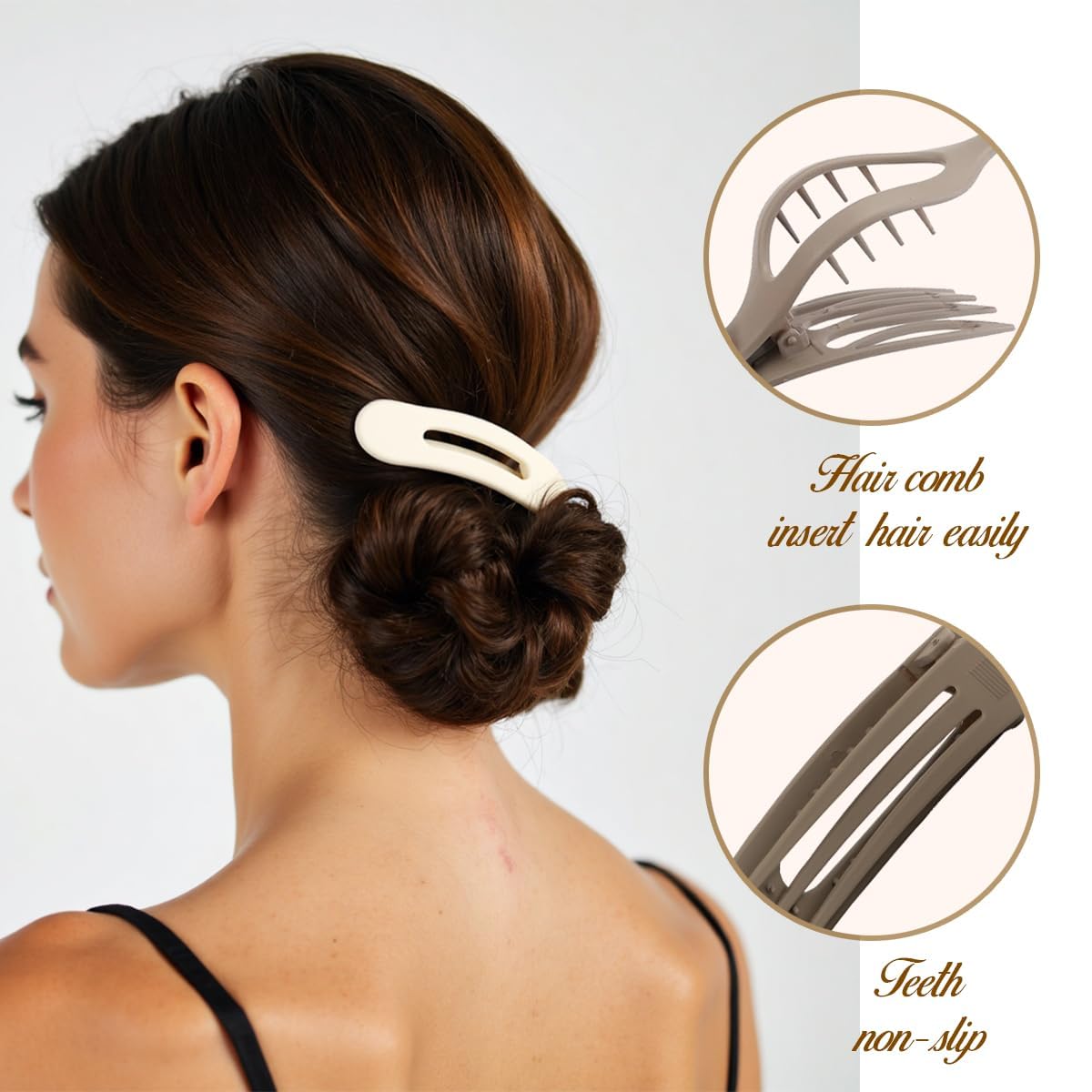 Urrykid flat hair clip lightweight design provides comfort during wear
