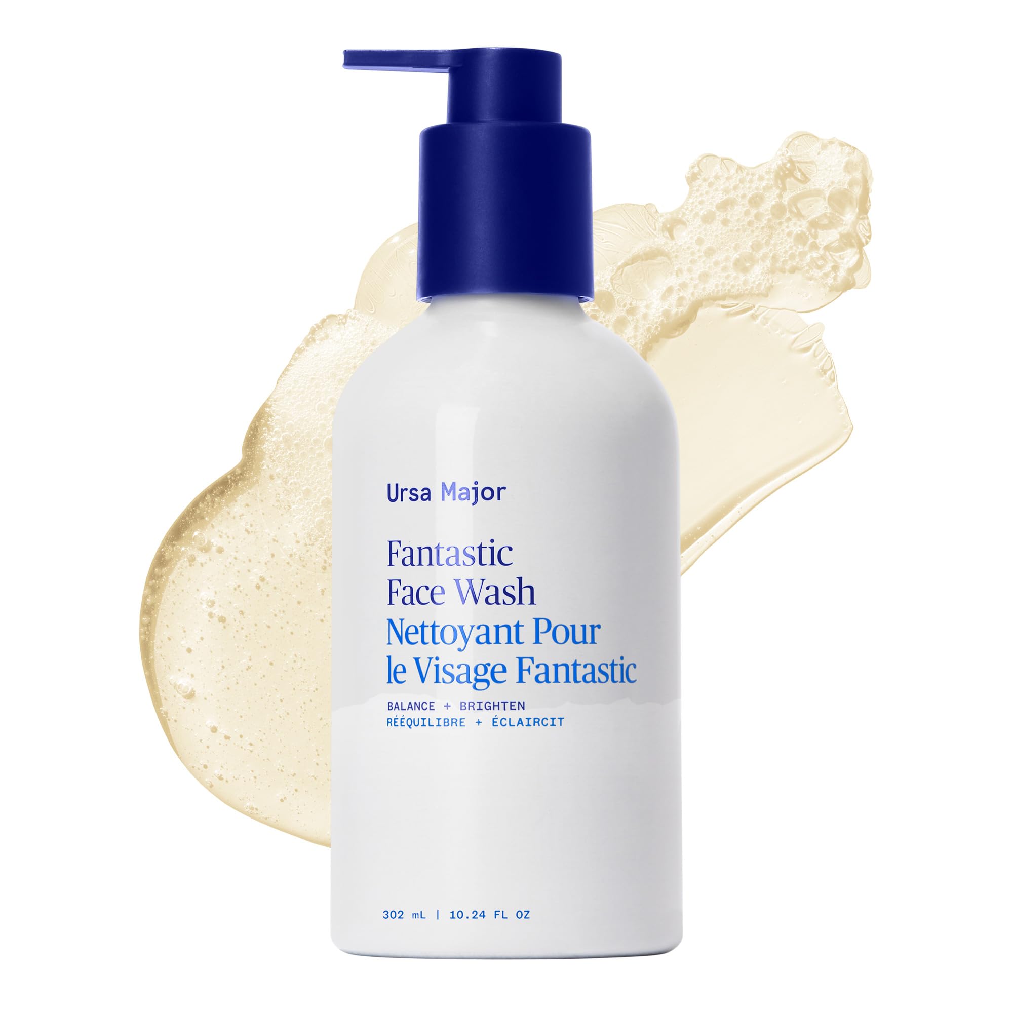 Ursa Major Fantastic Face Wash foam bottle for a refreshing daily cleanse
