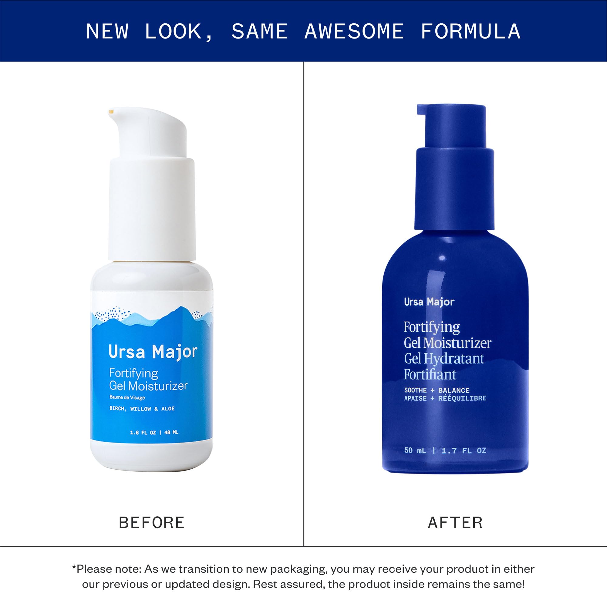 Ursa Major Fortifying Gel Moisturizer with aloe and birch sap provides plant-powered hydration.