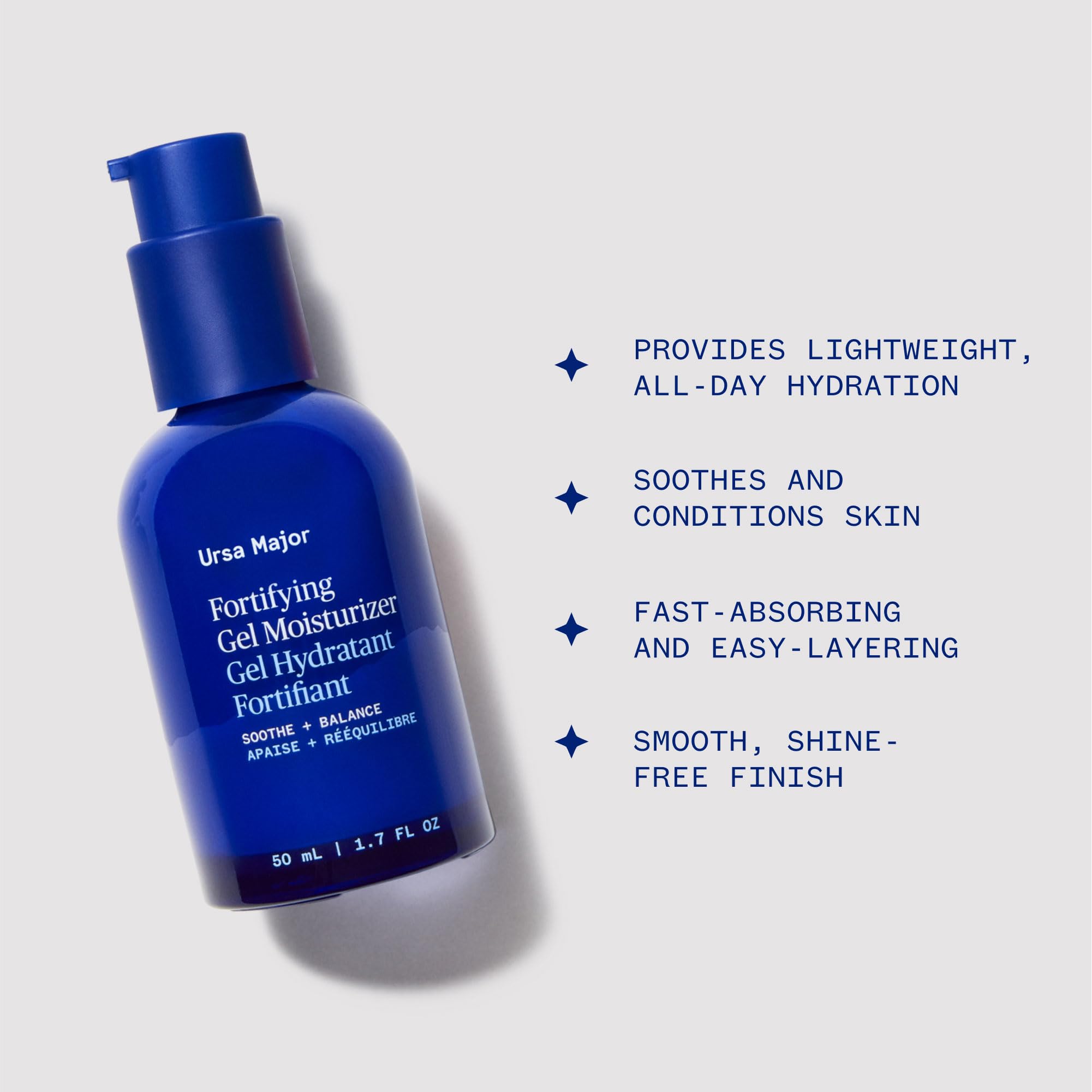 Ursa Major Fortifying Gel Moisturizer vegan-fragrance-free formula for a clean skincare routine.
