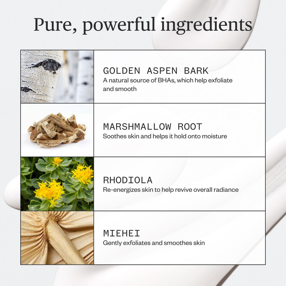 Ursa Major Milky Cleanser aroma of ginger and bergamot enhances morning routine.