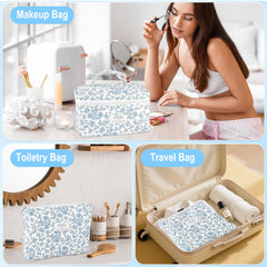 URSKYTOUS floral small pouch ideal for lip color and brushes.