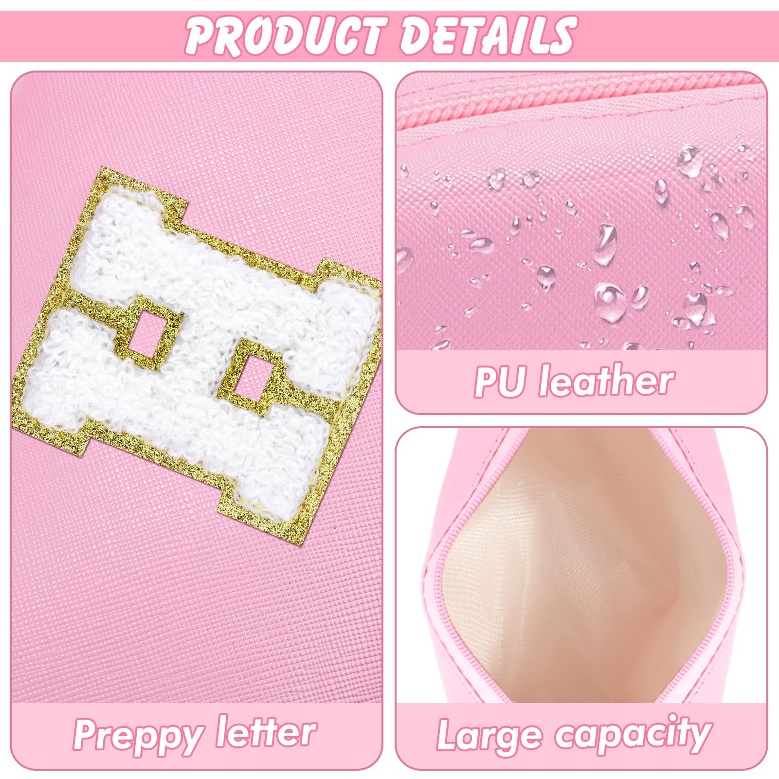 URSKYTOUS gift-ready pink makeup bag ideal for friends and family