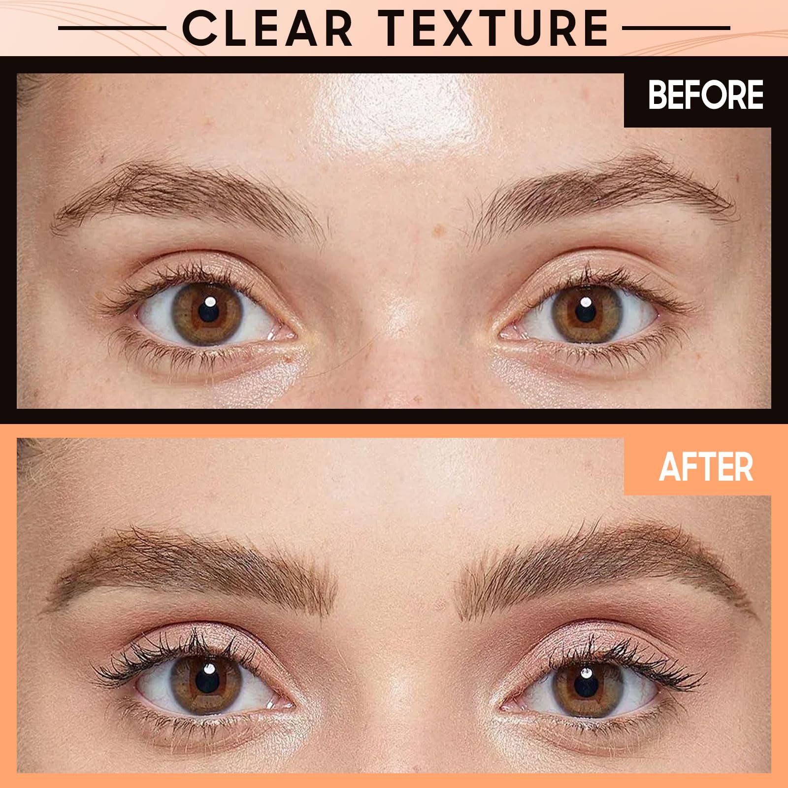 Ursoulney Eyebrow Pen 4-point detail shows precise, natural-looking strokes.