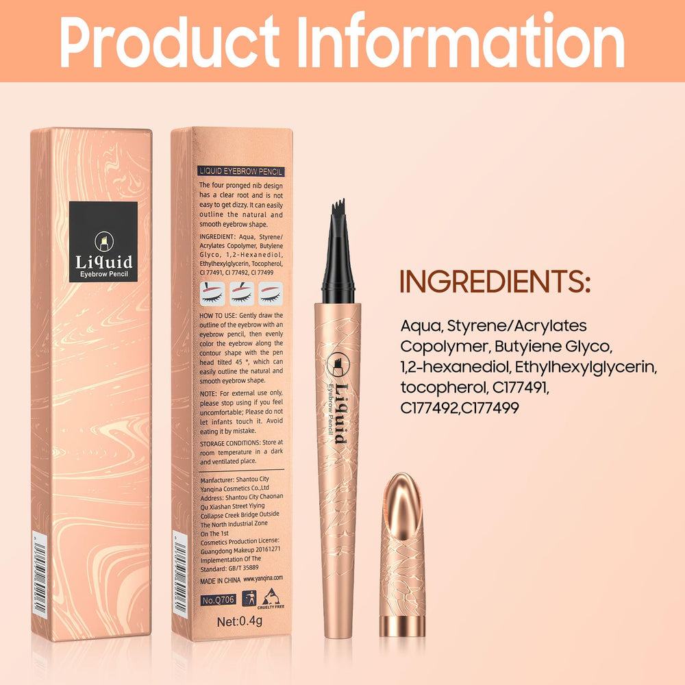 Ursoulney Eyebrow Pen lightweight tool for quick day trips touch-ups.